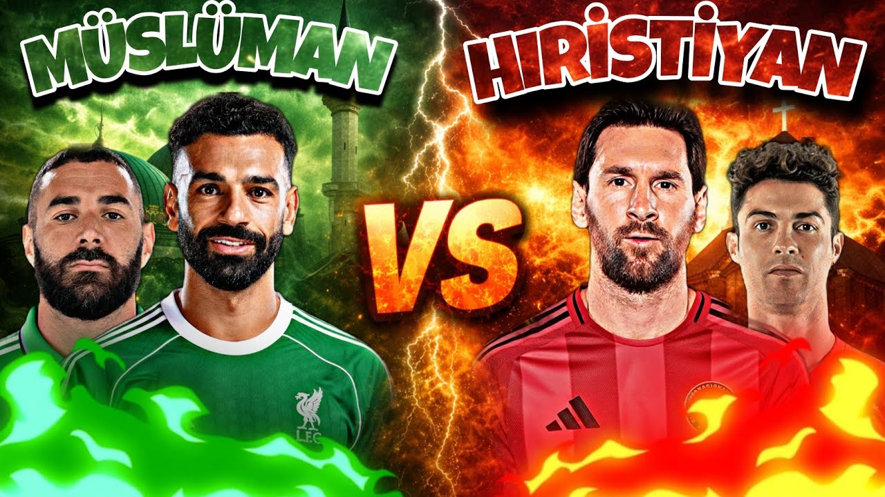 MÜSLÜMAN FUTBOLCULAR VS HİRİSTİYAN FUTBOLCULAR !!  (FM26)