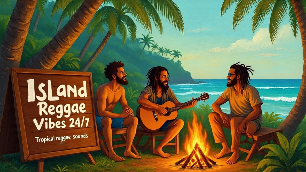 🔥 Roots Reggae Vibes with Bob Marley & Friends | Island Chill Mix ☀️🌴