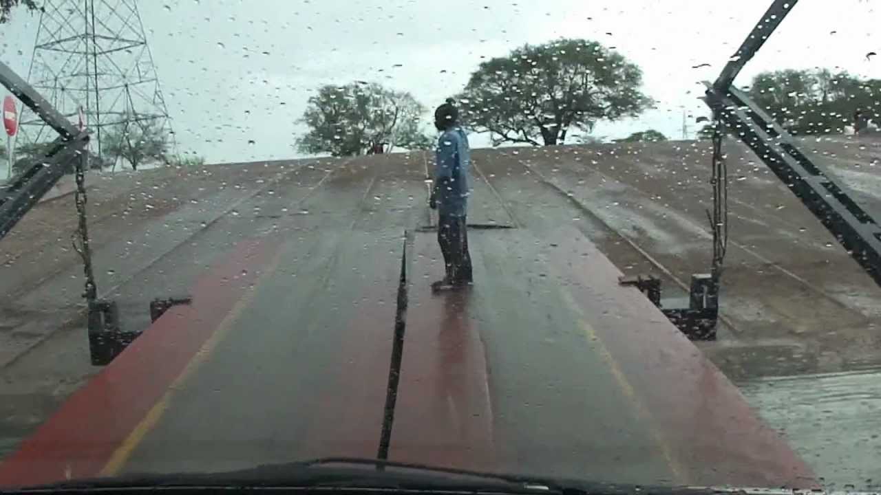 The Full Kazungula Ferry River Crossing