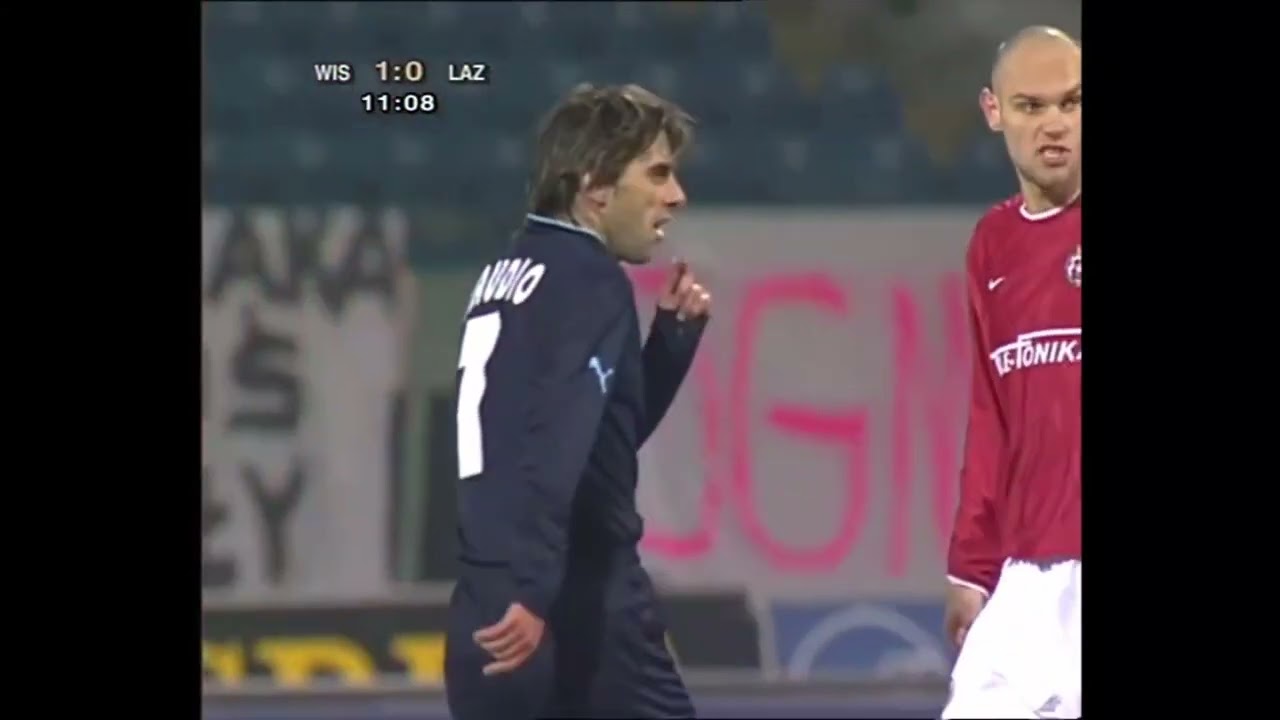 Wisła Kraków - Lazio Rzym 1-2, 05.03.2003, Puchar UEFA, 1/8, 2 mecz