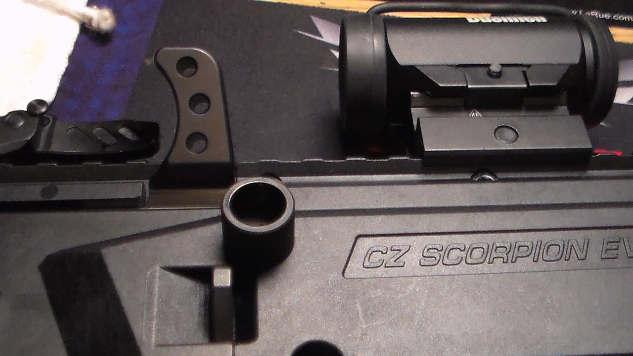 Крепления Parker Mountain Machine QD для CZ Scorpion Evo 3