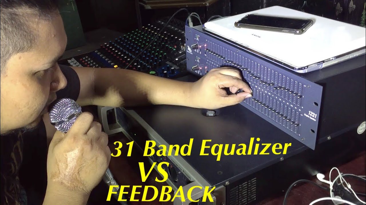 Secret of 31 Band EQ as anti Feedback main speakers / monitor setup by SDSS pinoy vlog