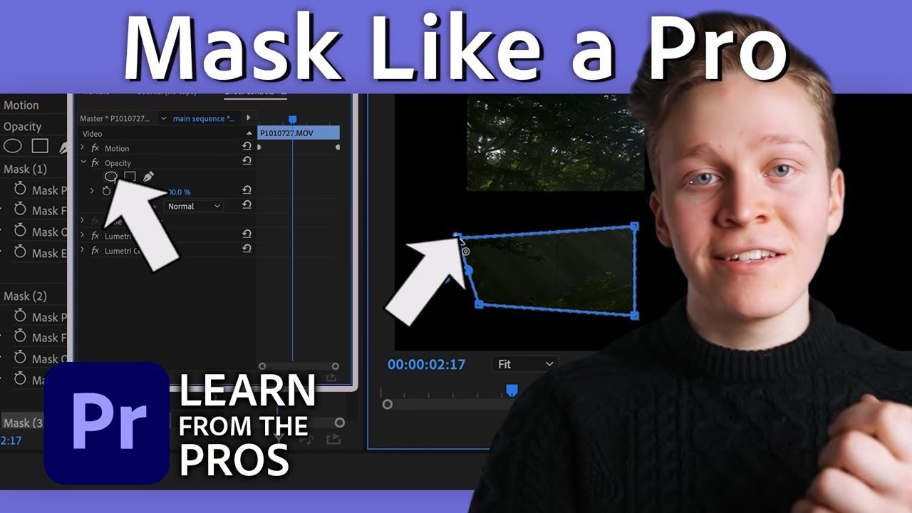 Masking in Premiere Pro Tutorial w/ Aidin Robbins | Learn From the Pros | Adobe Video