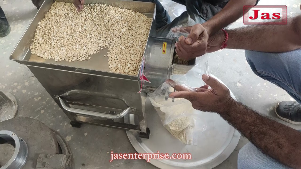 Cashew nut Grinding Machine | +91-9426088680 | jasenterprise.com
