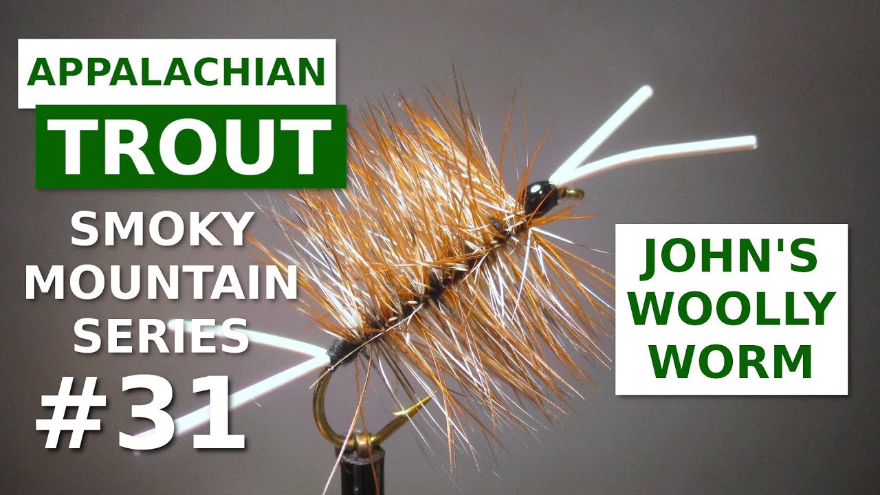John's Woolly Worm - Fly Tying Appalachian/Great Smoky Mountain Trout Patterns