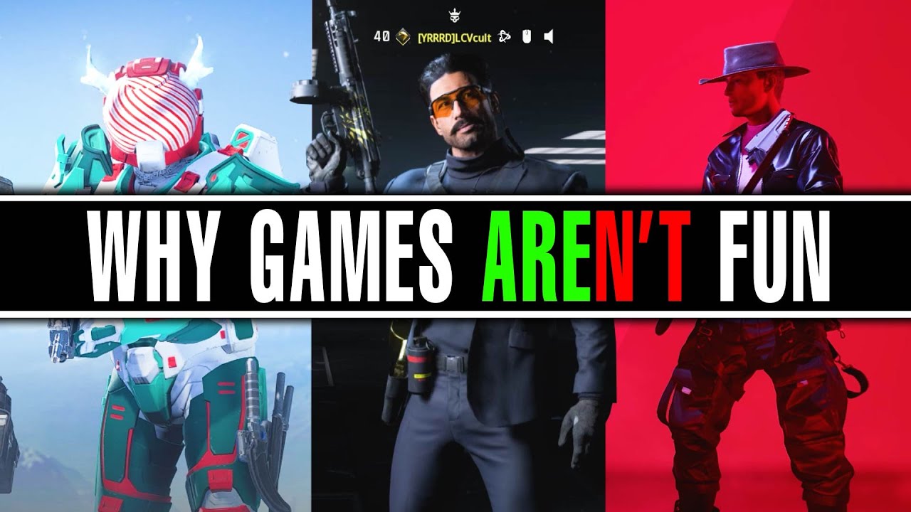 Why Online Games Aren't Fun Anymore