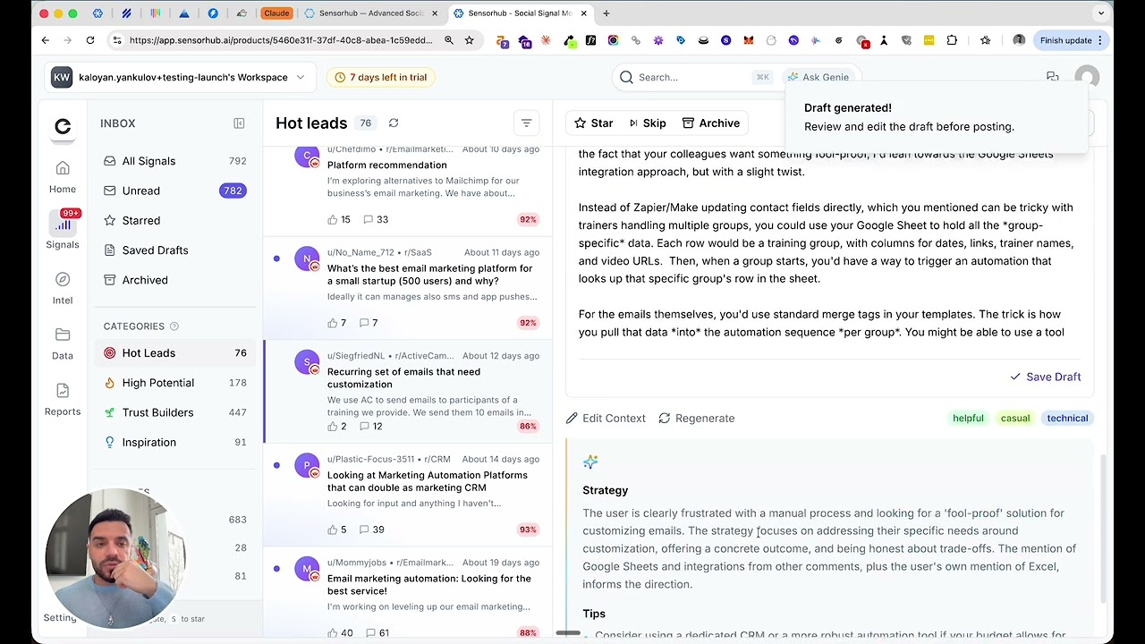 Sensorhub.ai Launch — Get 50% off for the first 6 months
