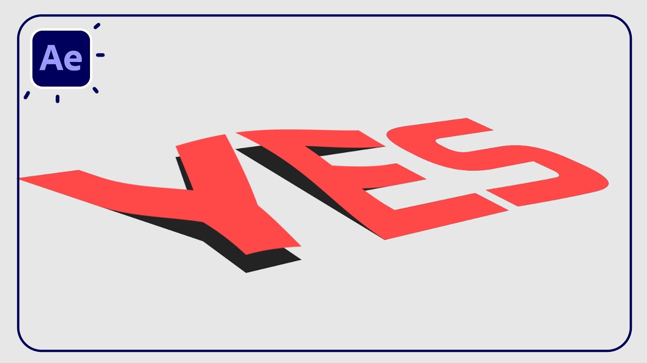 Creative Text Animation in After Effects | СС Smear