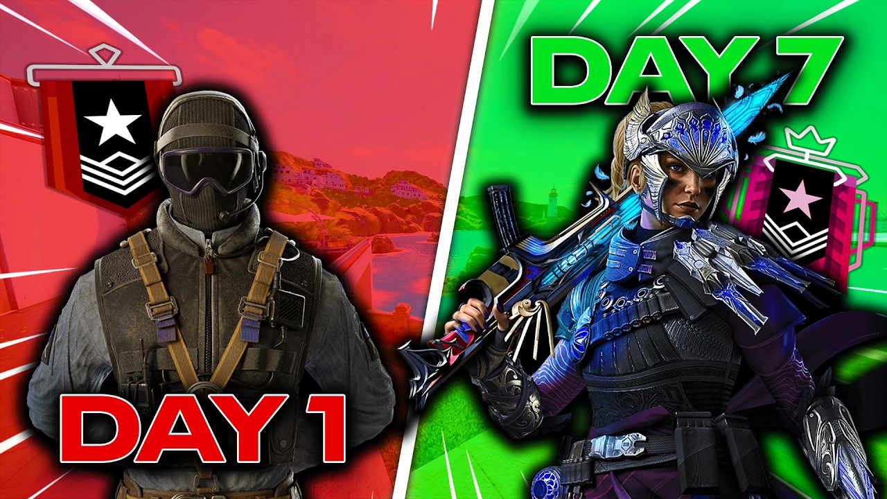 How Fast Can a NOOB Reach CHAMPION in Rainbow Six Siege? (Ep. 1)