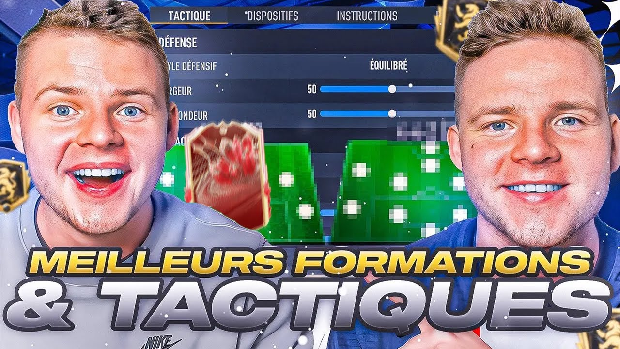 NOTRE TACTIQUE PERSO & FORMATIONS POUR GAGNER PLUS DE MATCHS FIFA 23 TOTS !