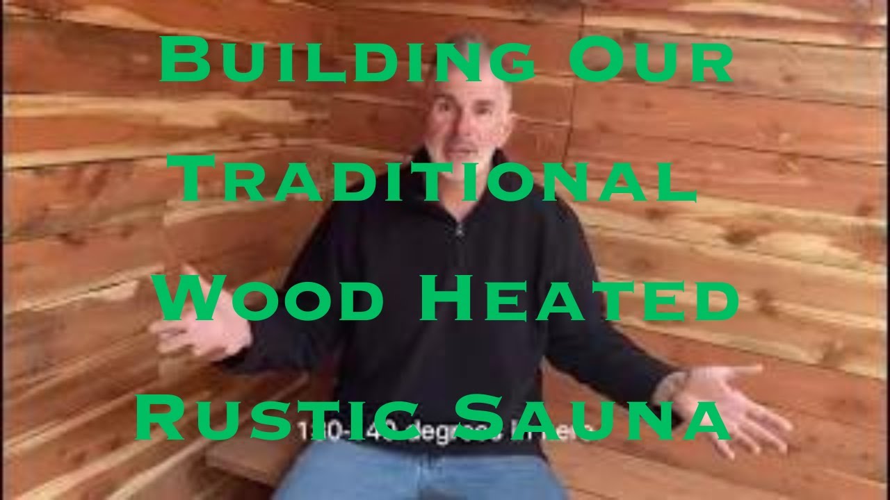 How to build a cedar lined sauna for under $100