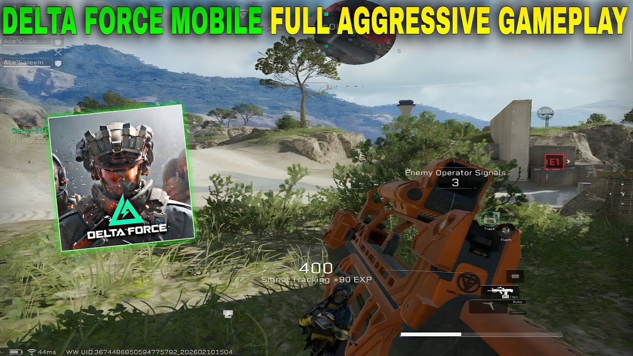 Delta Force Mobile Full Aggressive Gameplay | HD Graphics 120 FPS