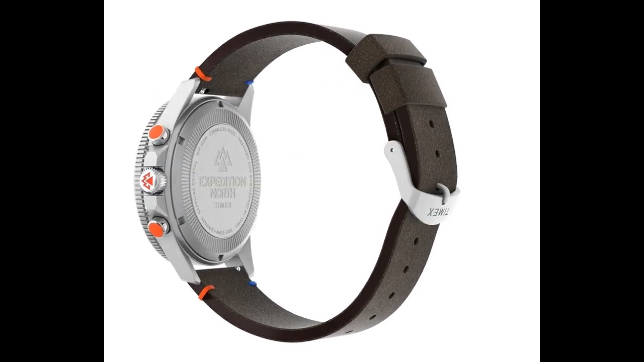 TIMEX EXPEDITION NORTH TIDE-TEMP-COMPASS 43MM ECO-FRIENDLY INDIGLO TW2V64400 Zegarek / Watch 360