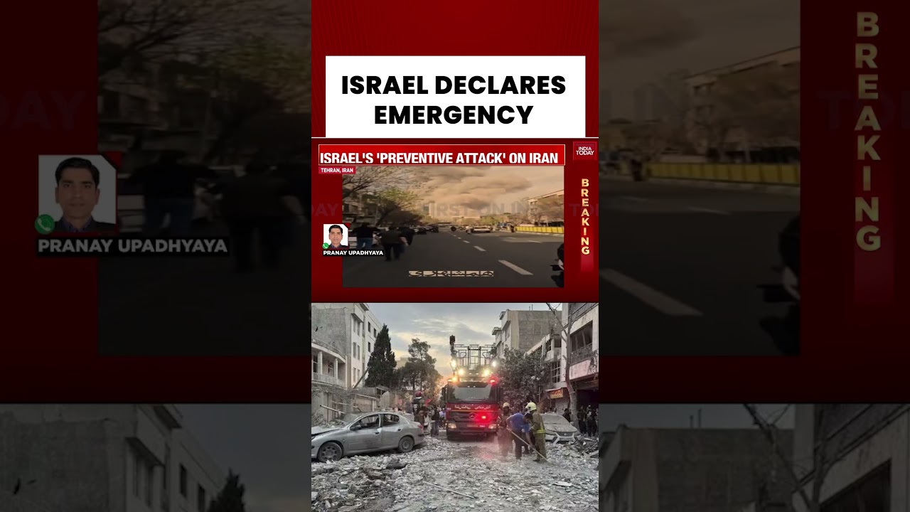 Israel Declares Emergency &ndash; Sirens Wail Amid Iranian Missile Strikes