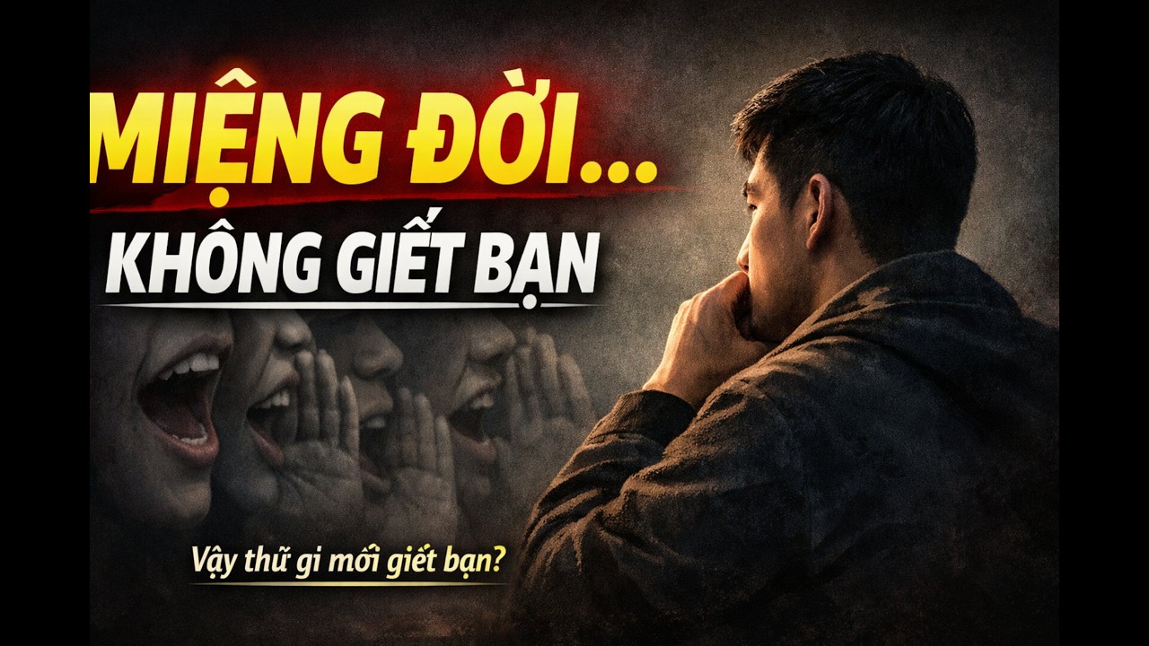 Miệng Đời Không Giết Bạn – Sự Bận Tâm Mới Giết Bạn| Ngẫm đời