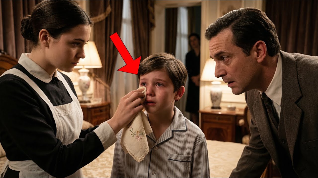 The Millionaire’s Son Was Born Blind—Until Maid Cleaned Out Something Shocking and the Impossible...
