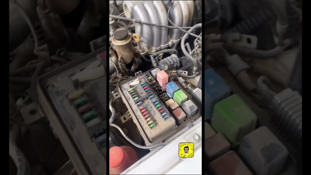 لاندكروزر يدق سلف ولا يشتغل حصلت فيش خلف الكمبيوت منفصل