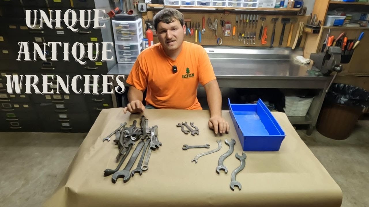 Unveiling Rare Finds: Antique Wrenches from Auction Lot Revealed