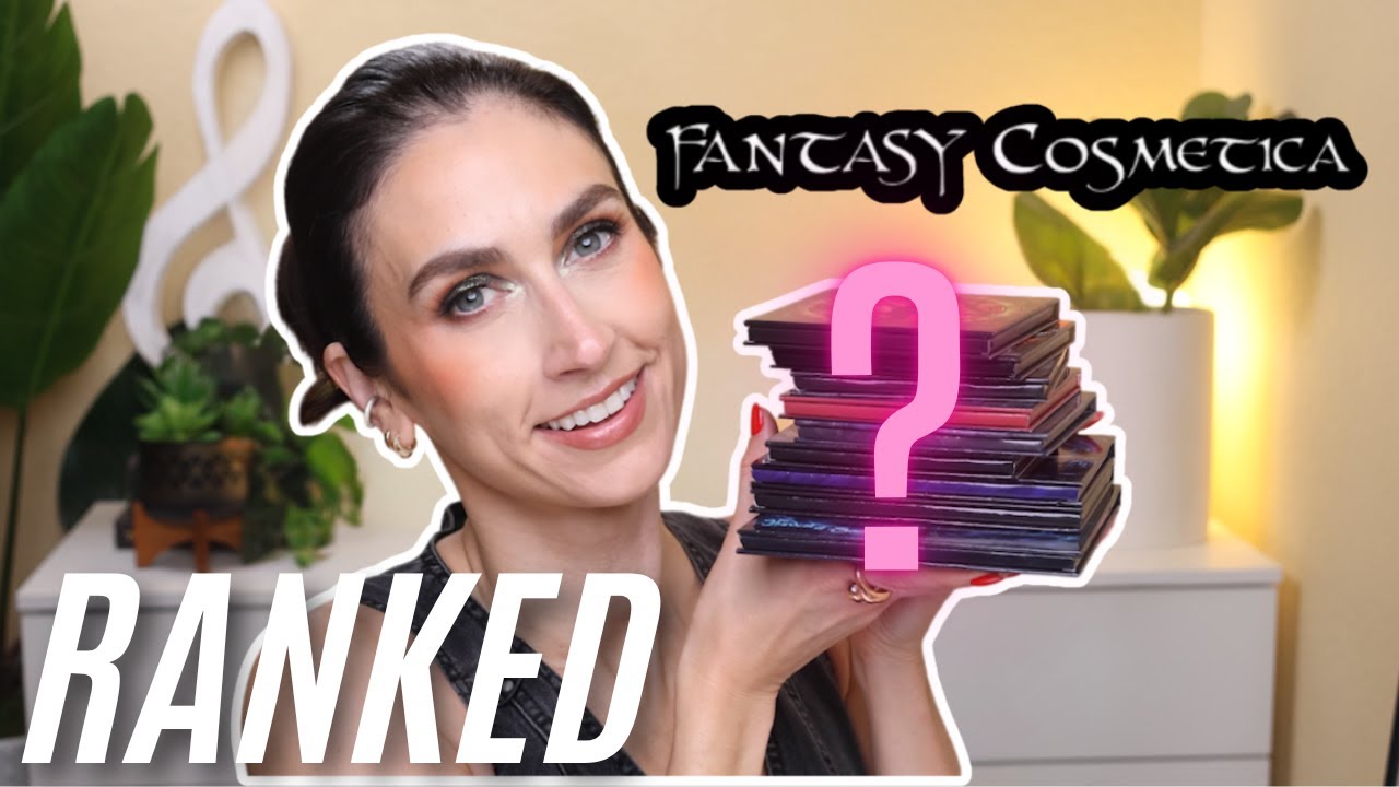 RANKING ALL OF MY FANTASY COSMETICA PALETTES FROM WORST TO BEST! | Palette Ranking 2025