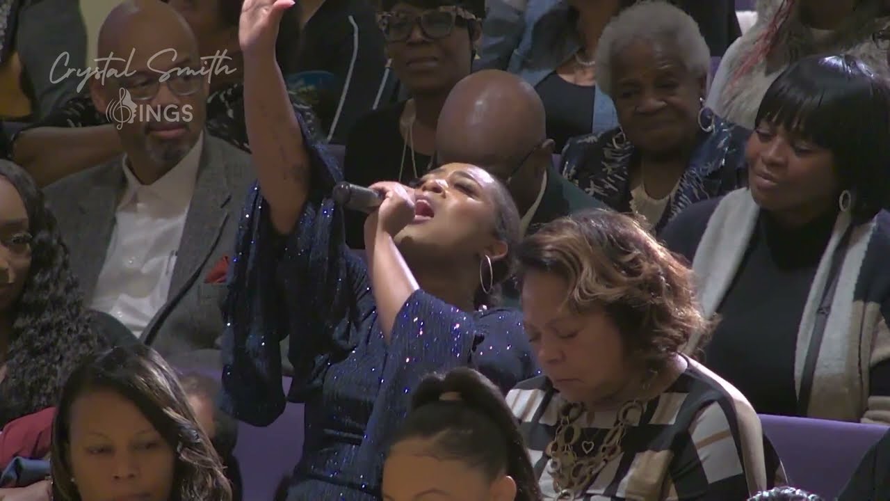 🔥 Crystal Smith Singing The Blood  🩸 🙌🏾
