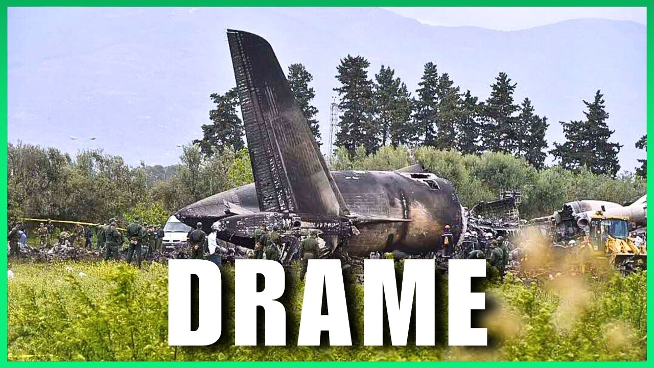 Un avion de l'armée algérienne s’écrase, deux morts et quatre blessés