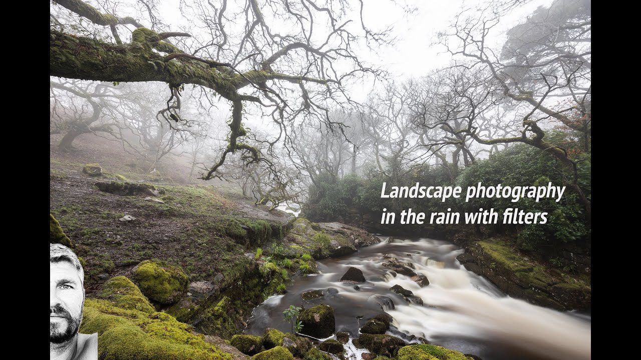Landscape Photography in the rain with the ND filters, River Avon, Shipley Bridge, Devon