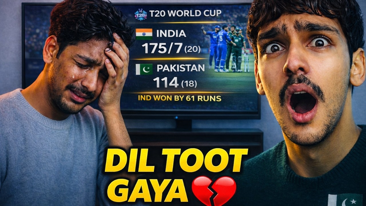 Pakistan Match Haar Gaya… Yeh Kya Ho Gaya?! 😭🇵🇰