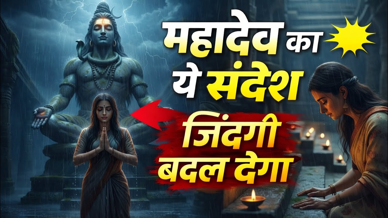 जब सब छोड़ दें… तब महादेव साथ देते हैं | Mahadev Motivation