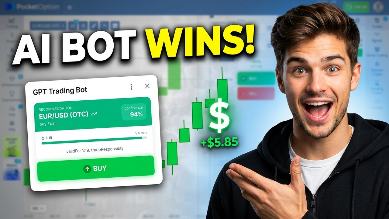 This Pocket Option Trading Bot MAKES MONEY! No Strategy, only FREE SIGNALS!