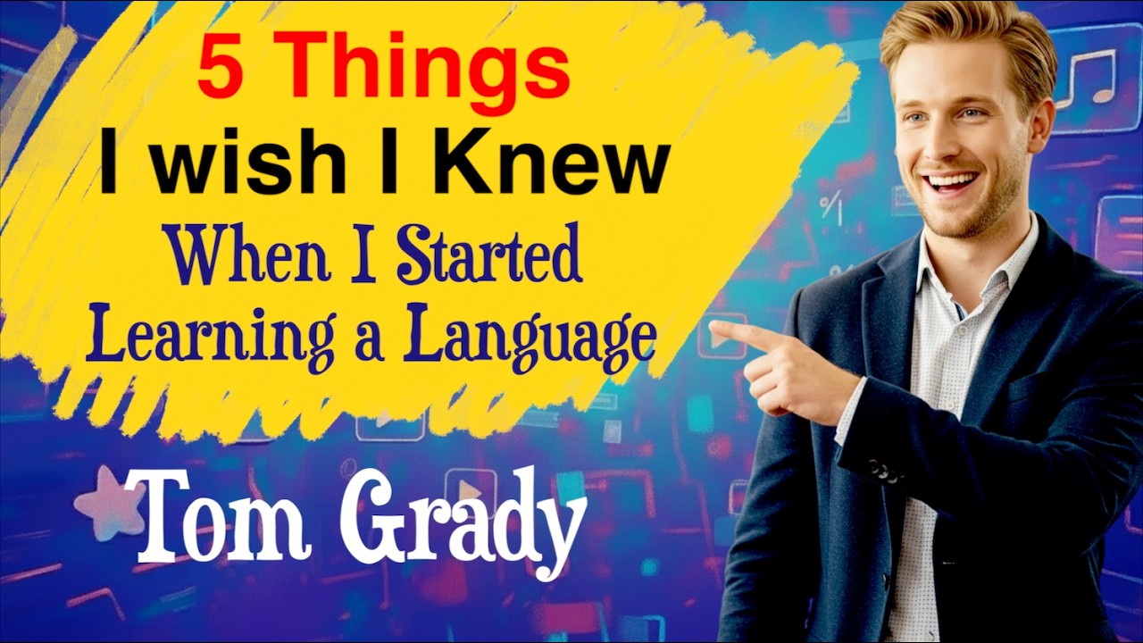 5 Thinks I wish I Knew When I Started Learning a Language | | Learn English Faster | English Podcast