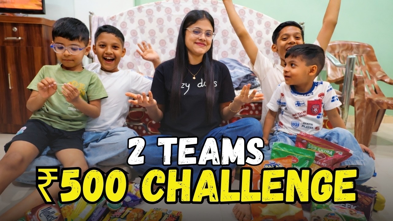 15 Minutes Grocery Shopping Challenge 🛒 | 2 Teams | 15 Minute Me Kaun Jeetega?
