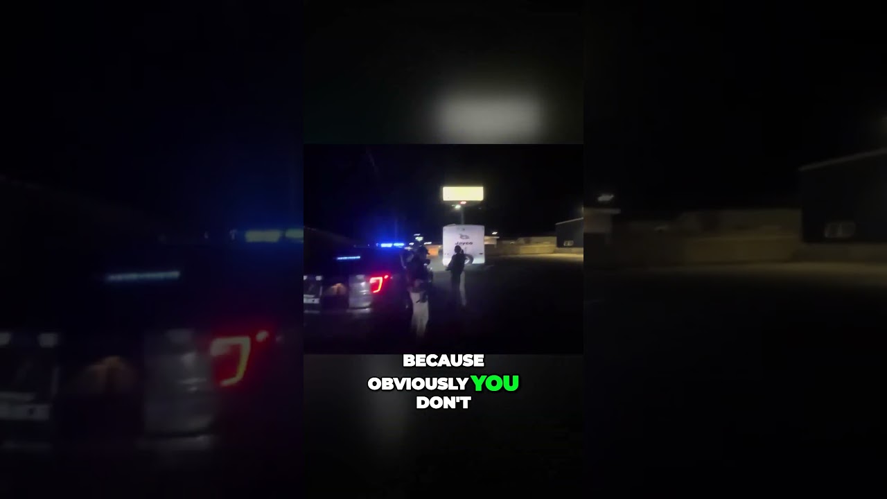 Confrontation at Traffic Stop  Standing Up for My Rights