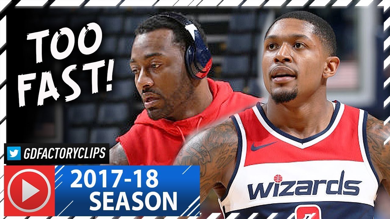 Bradley Beal 34 Pts & John Wall 25 Pts Full Highlights vs Grizzlies (2018.01.05) - TOO GOOD!