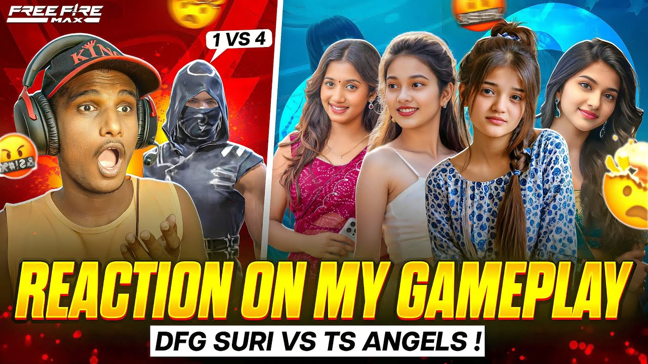Shiva Gaming Mad Reaction On My Gameplay #freefire #surigaming #dhanushffgamer