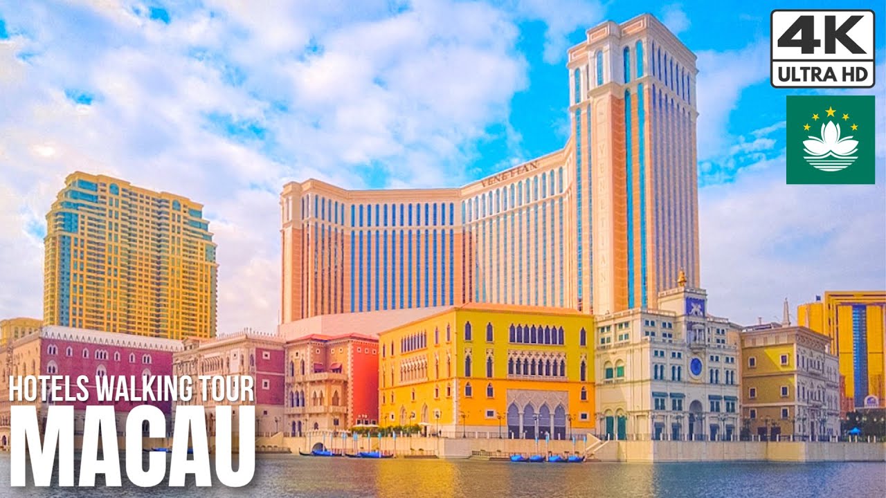 Macau — Cotai Strip Complete Walkthrough【4K】| Hotels Walking Tour