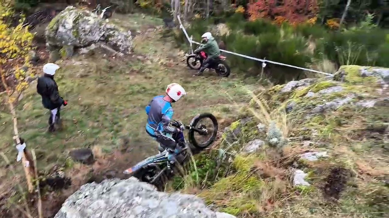 Friendly trial at the Rochepaule Off-Road Centre, God, it was beautiful!