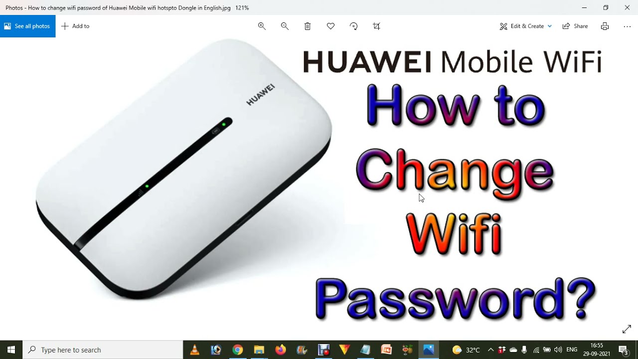 Как изменить пароль Wi-Fi на мобильном Wi-Fi-модеме Huawei на английском языке