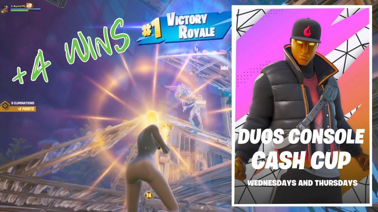 How We Qualified To the Console Duo Cash Cup Finals! (+4 WINS) (4K PS5)