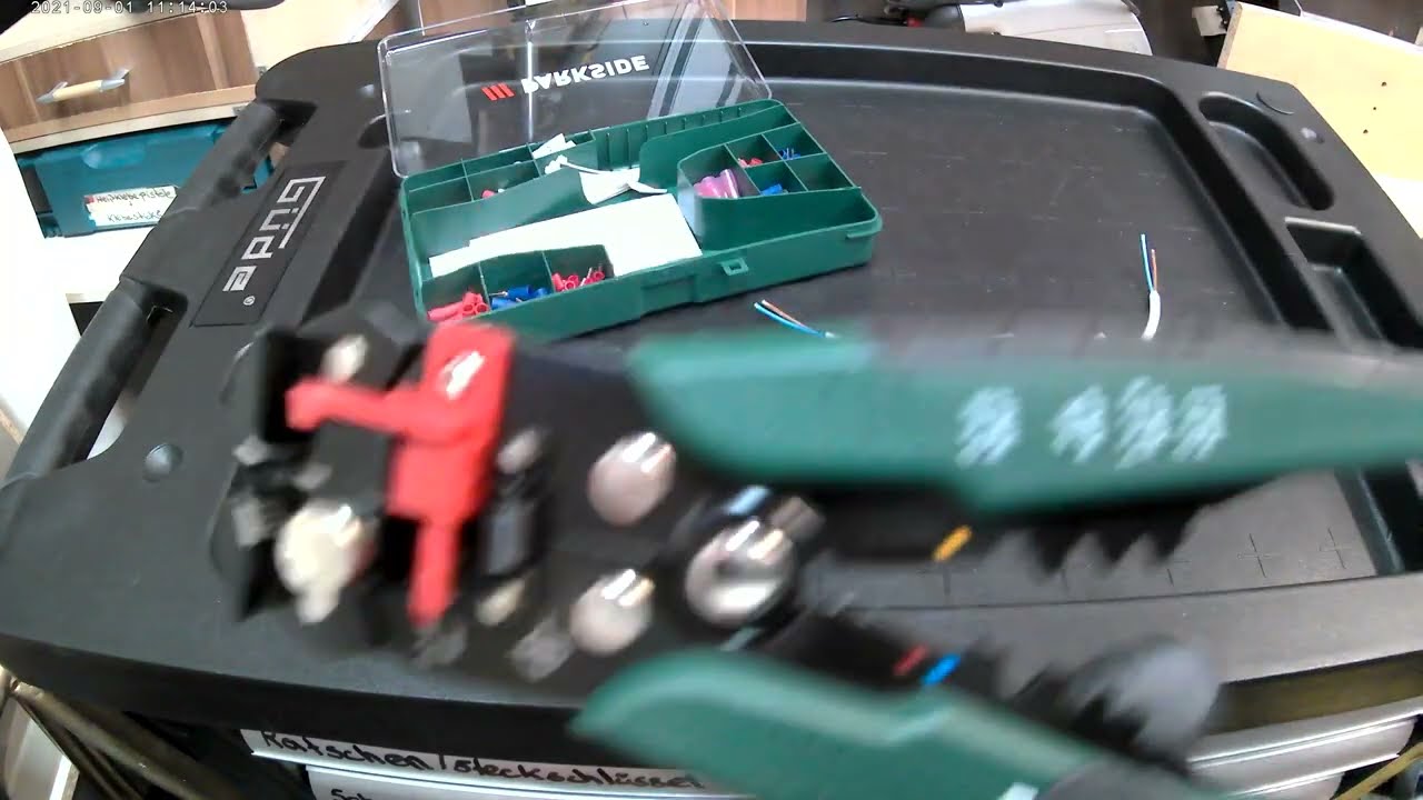 PARKSIDE AUTOMATIK  Crimp-Abisolier-Kabelschneid Zange
