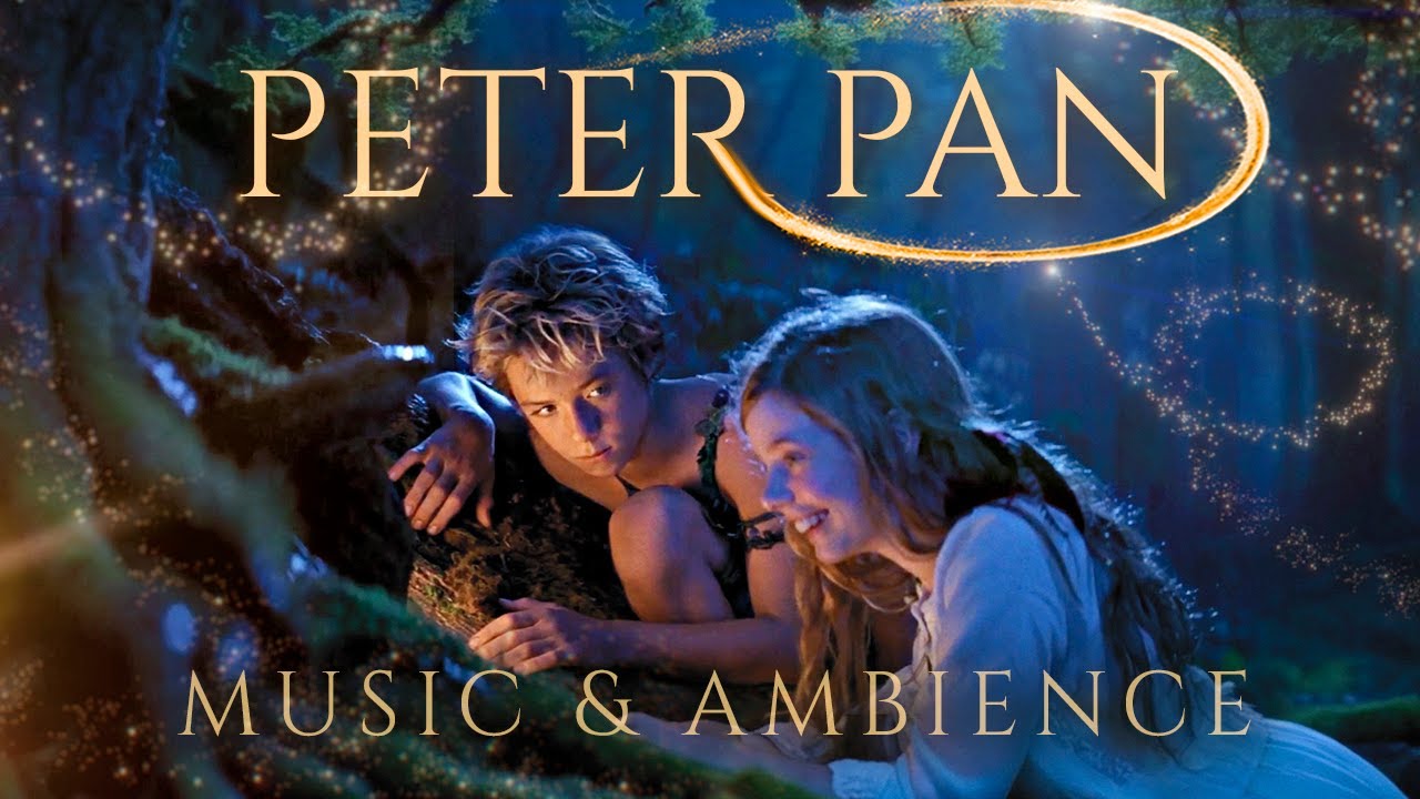 PETER PAN inspired Music & Ambience ✨ Fairy Dance - Neverland Forest at Night