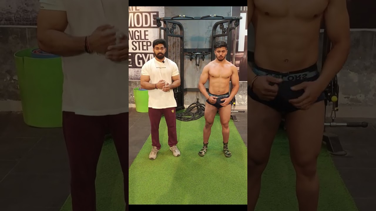 Mens physique | bodybuilding | posing practise 