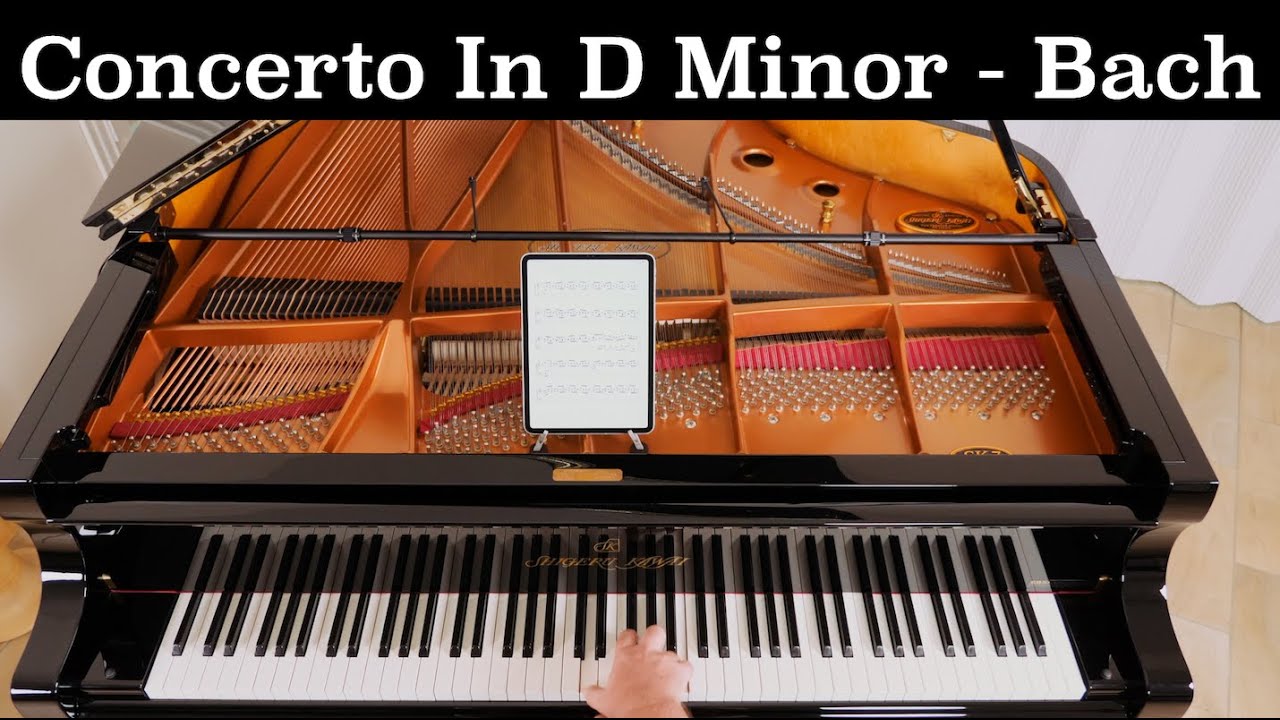 David Hicken - Concerto in D Minor (J.S. Bach)