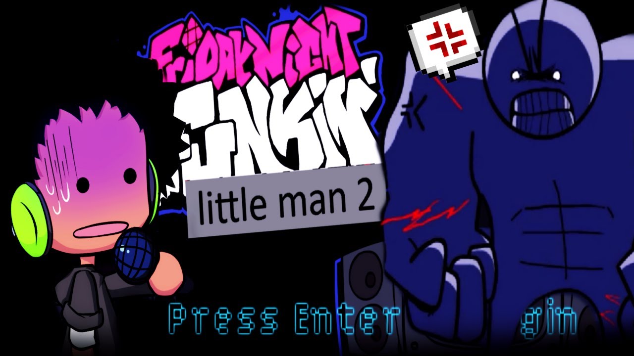 oh no ... Little Man is back ... | Friday Night Funkin' VS Little Man 2 Full Week