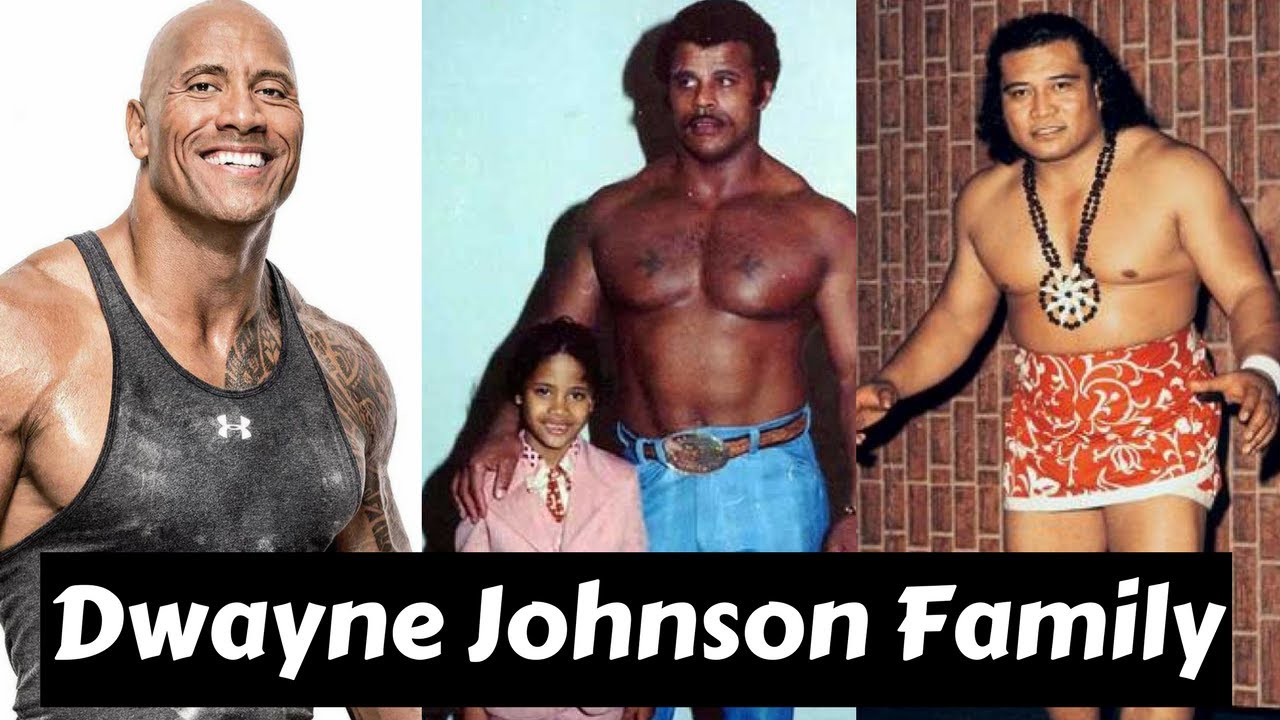 Actor Dwayne Johnson Family Photos With Partner,Former Spouse,Daughter,Father,Mother,Brother,Sister,