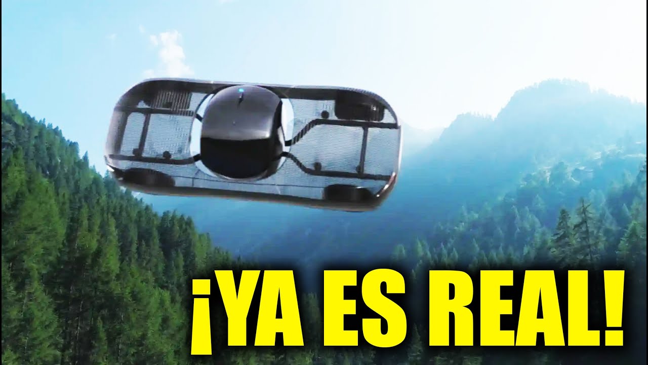 VOLVER al FUTURO se hizo REALIDAD! UN COCHE vuela por LA CIUDAD!