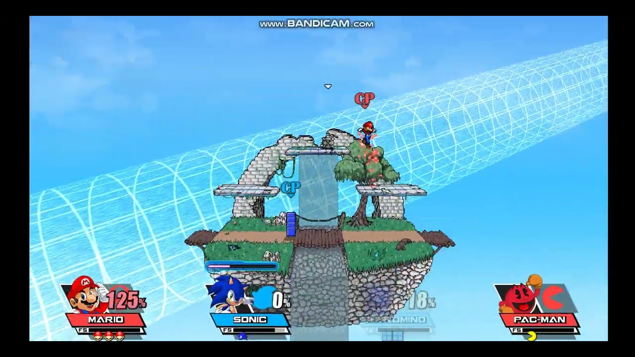 Batalha de SSBC #72: Mario e Pac-Man vs Sonic e Tetromonio