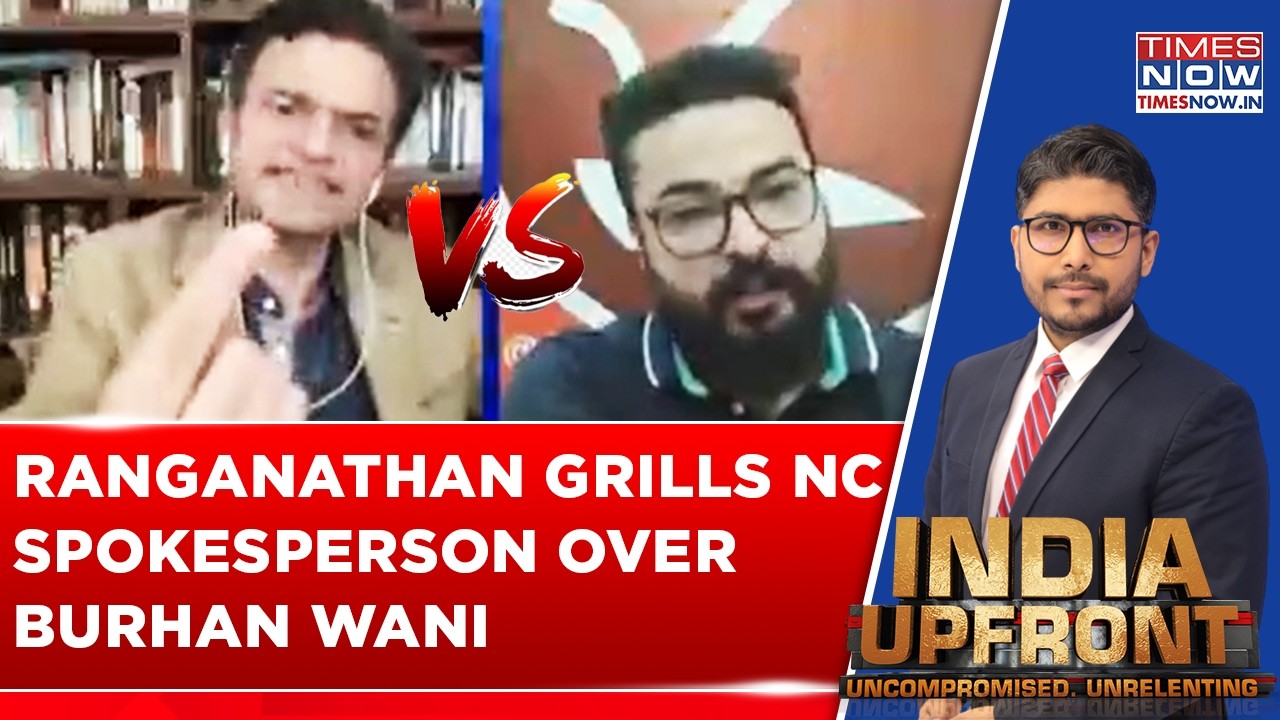 Anand Ranganathan's Tough Questions Leave NC Spokesperson On The Defensive | WATCH | INDIA UPFRONT