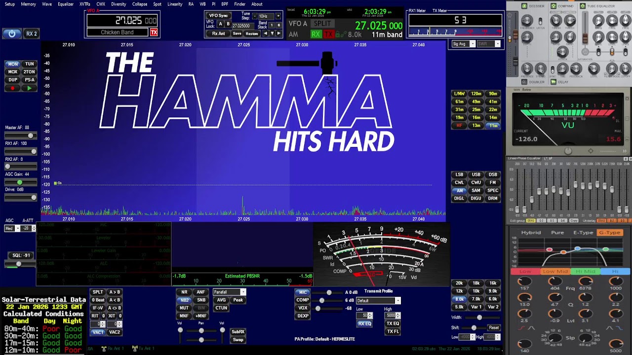 1/22/26    27.025mhz CH6   Live Cb Radio Oregon videogate