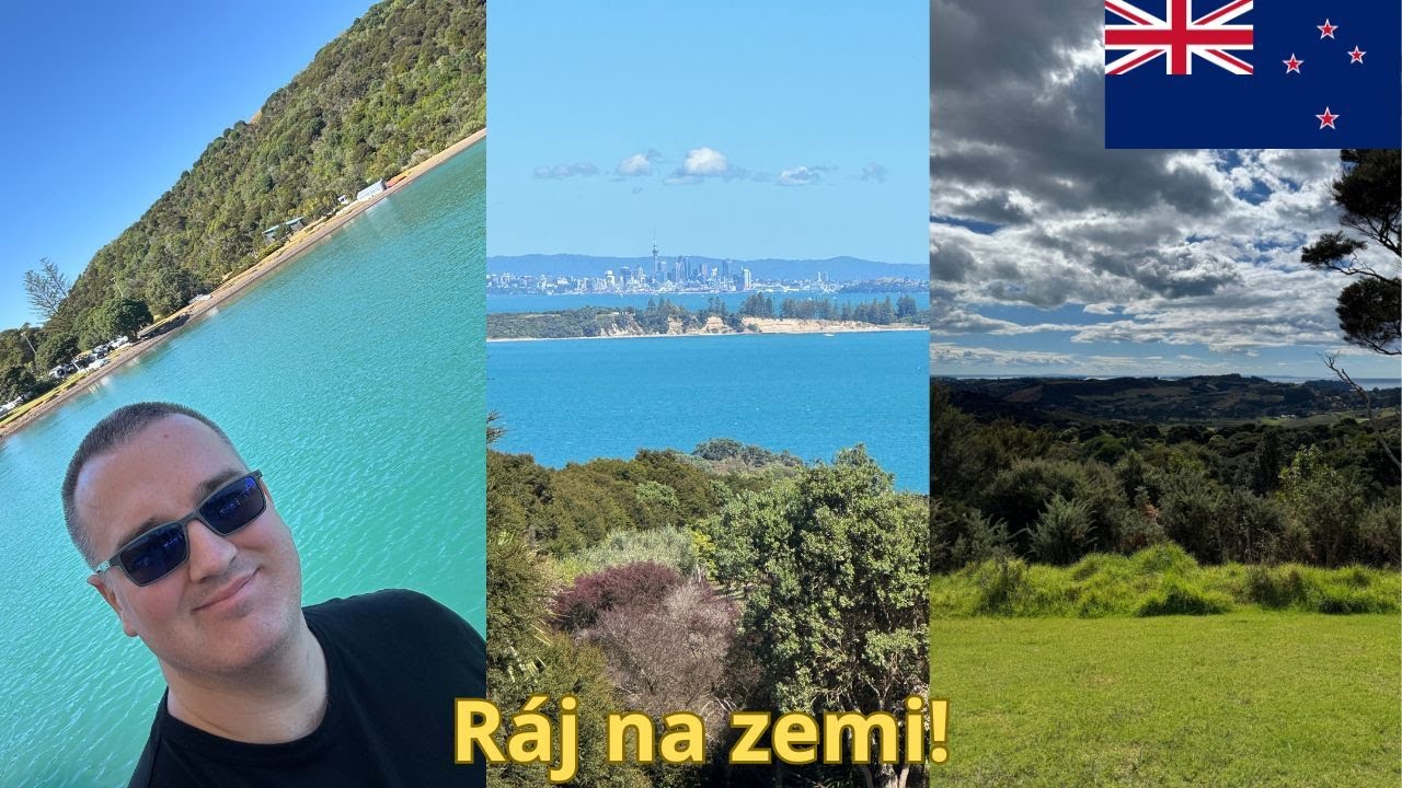 Třetí den na Novém Zélandu 🇳🇿 Waiheke Island - jedno z nejkrásnějších míst na světě