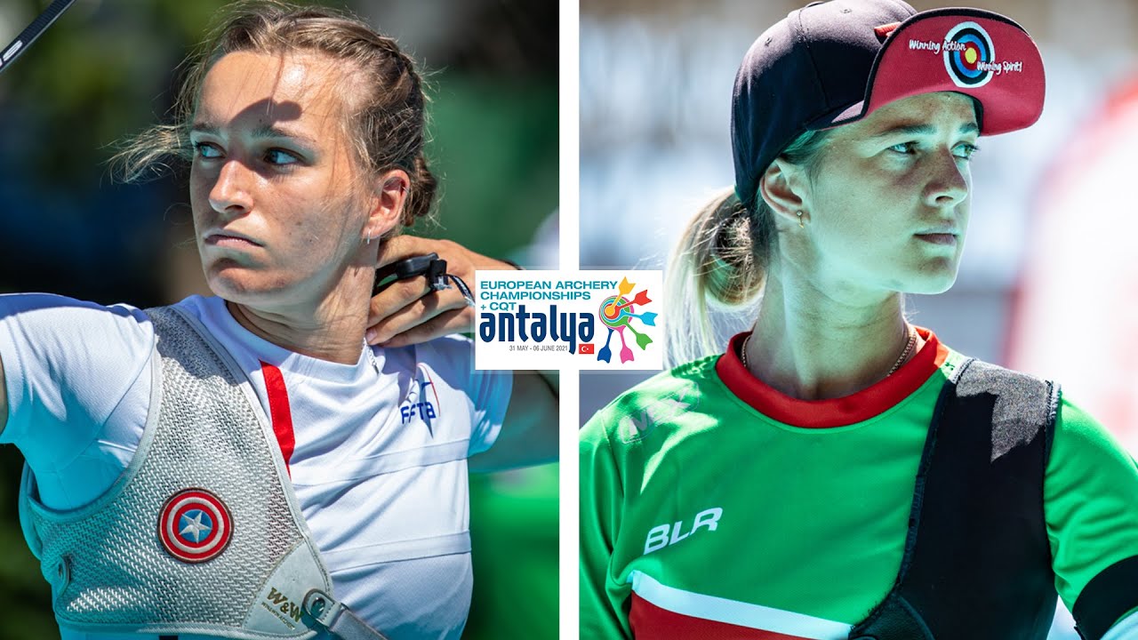 Lisa Barbelin v Karyna Dziominskaya – recurve women gold | Antalya 2021 European Championships